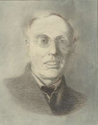 Альтман Натан Исаевич. Портрет коллекционера Г.Б. Гринштейна